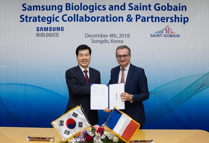 Samsung Biologics and Saint Gobain Strategic Collaboration & Partnership