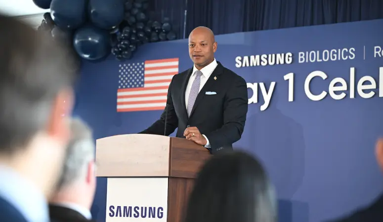 Governor Moore Celebrates Opening of Samsung Biologics' First U.S. Manufacturing Facility, Retaining 500 Jobs and Strengthening Maryland’s Life Sciences Ecosystem