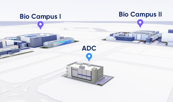 Bio Campus 1, Bio Campus 2, ADC