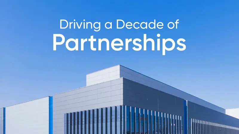 Driving a decade of partnerships
