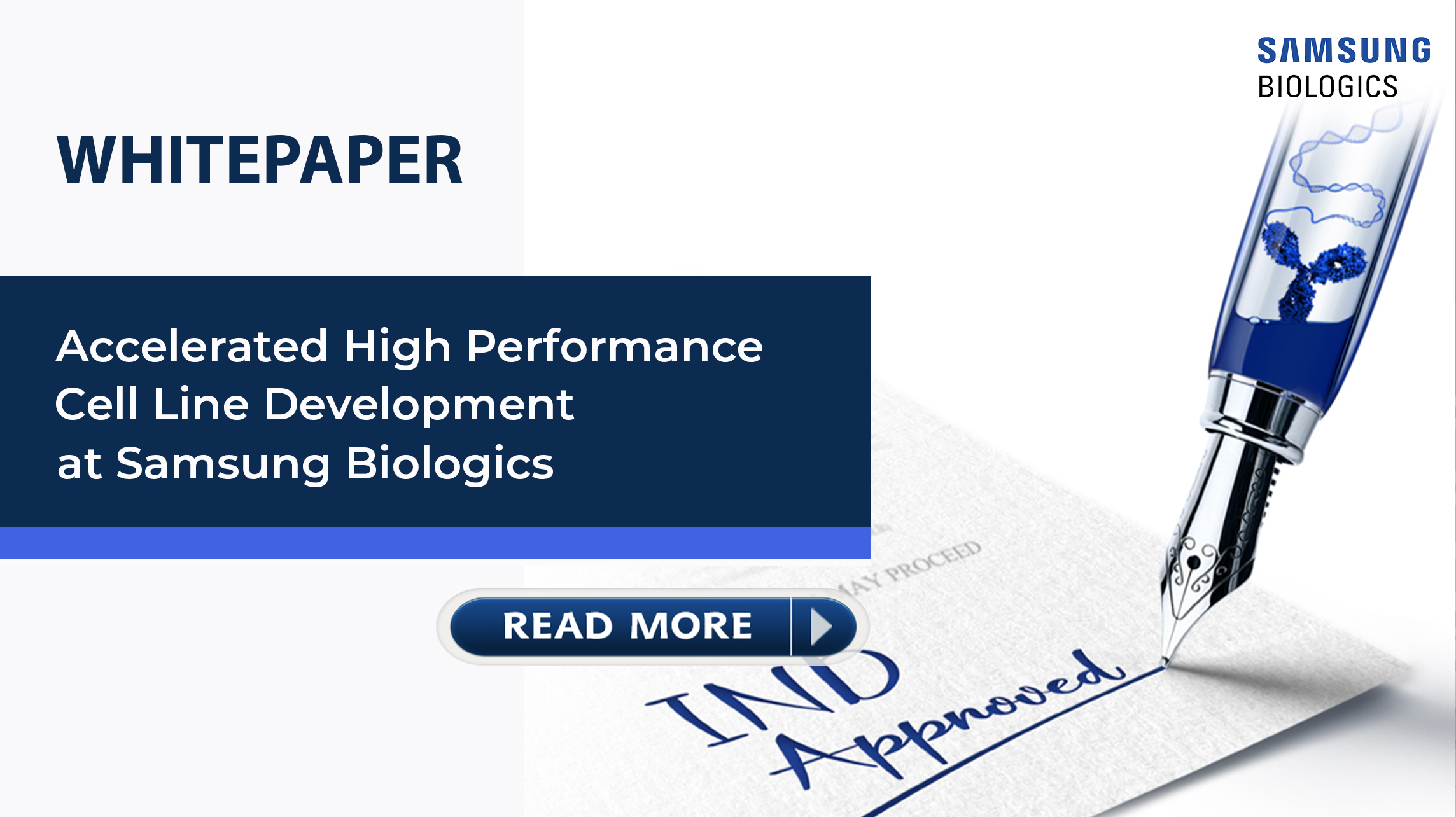 Accelerated High Performance Cell Line Development at Samsung Biologics