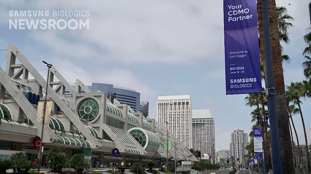 Banner photo at the Bio International Convention in San Diego, USA1