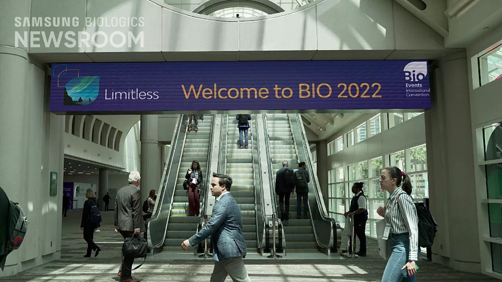 Banner photo at the Bio International Convention in San Diego, USA2