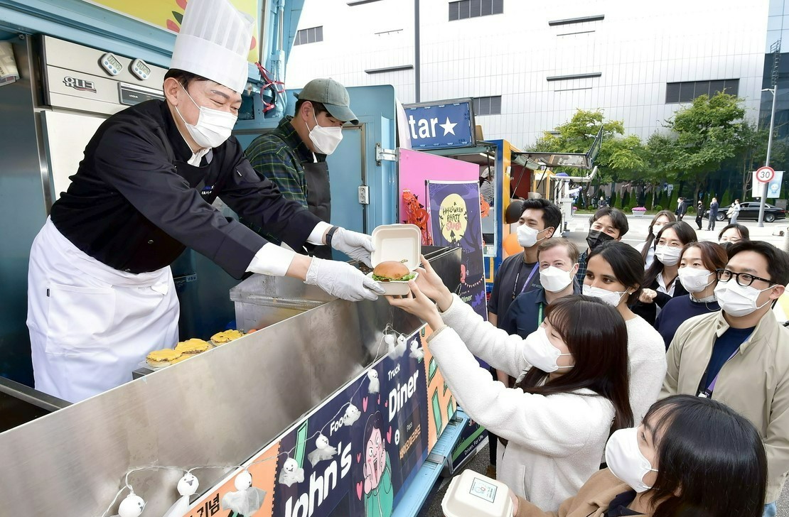 존림 대표, 4공장 가동 기념 임직원 감사 푸드트럭 행사 개최