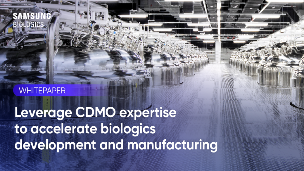 WHITEPAPER - Leverage CDMO expertise to accelerate biologics development and manufacturing