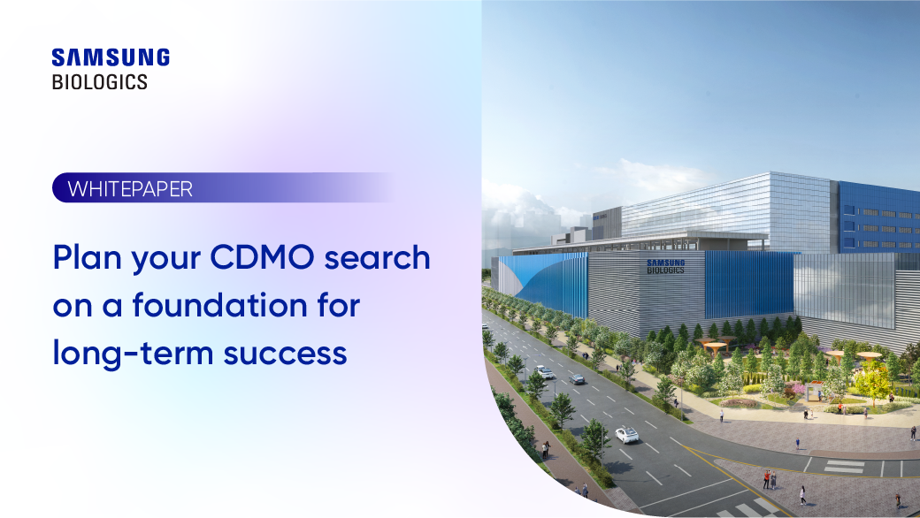 WHITEPAPER - Plan your CDMO search on a foundation for long-term success