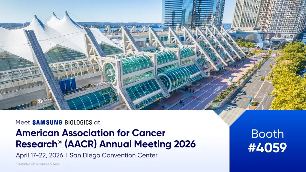 samsung bioogics attends aacr development service platforms