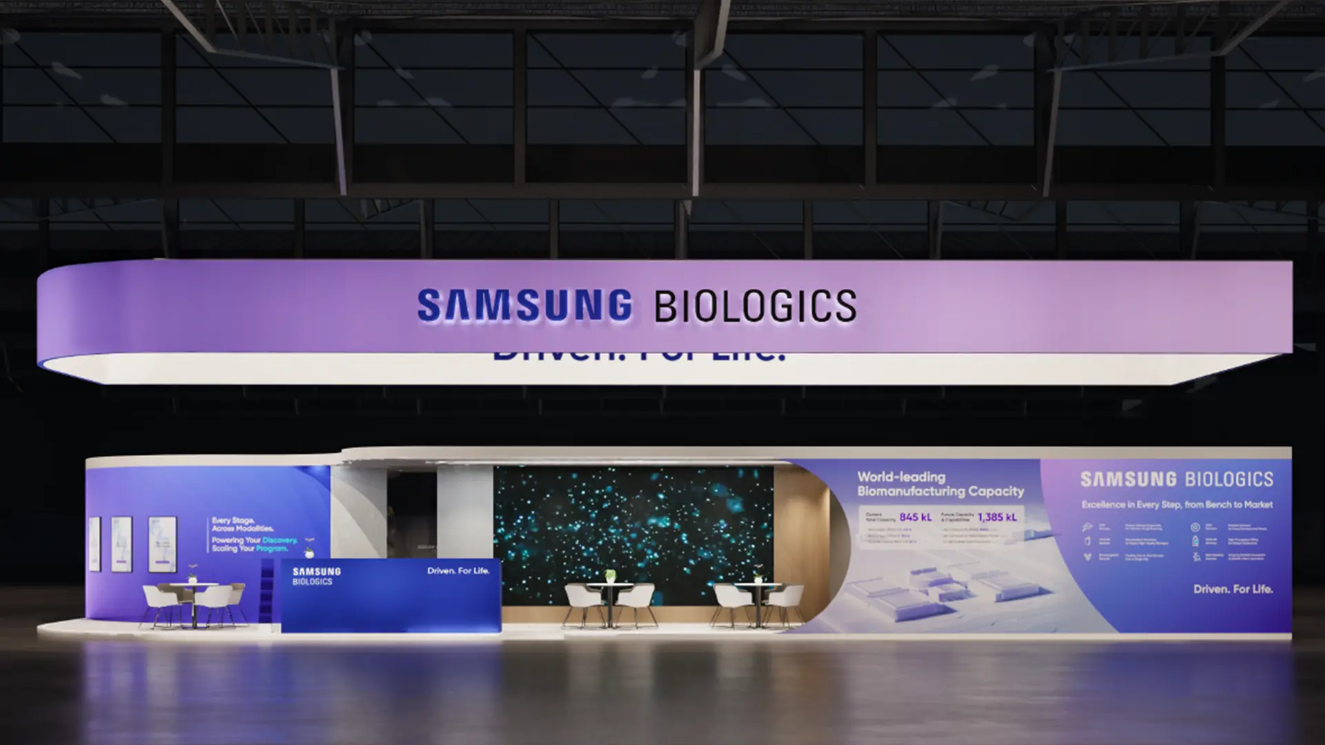 CPHI  2026 samsung biologics booth image