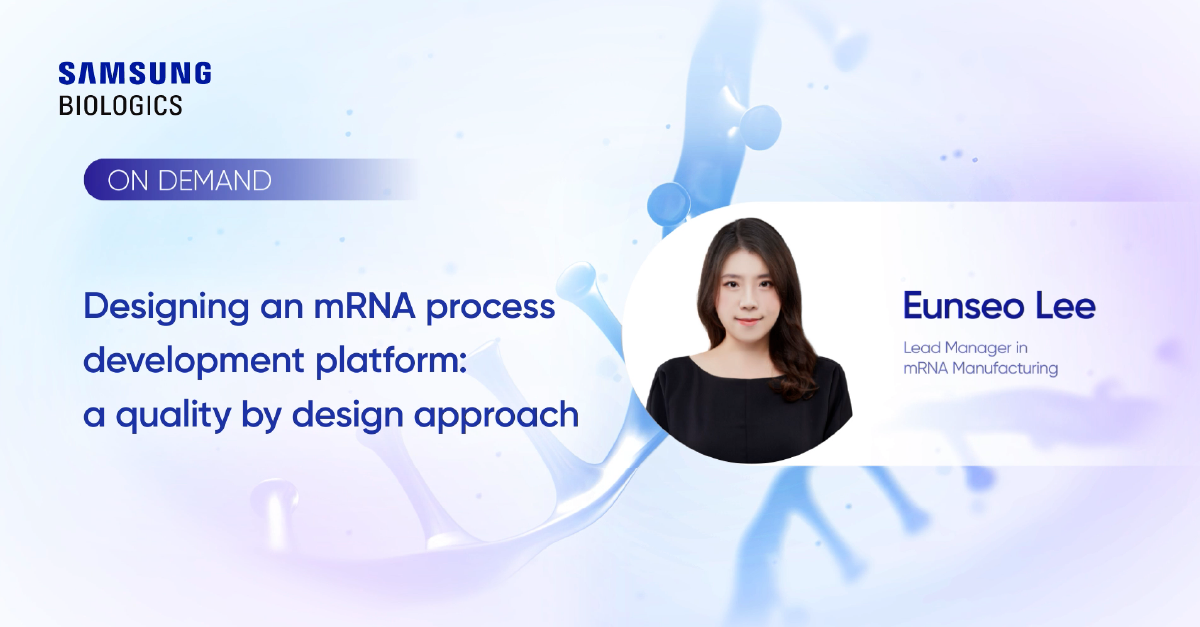 [ON DEMAND] Designing an mRNA process development platform: a quality by design approach