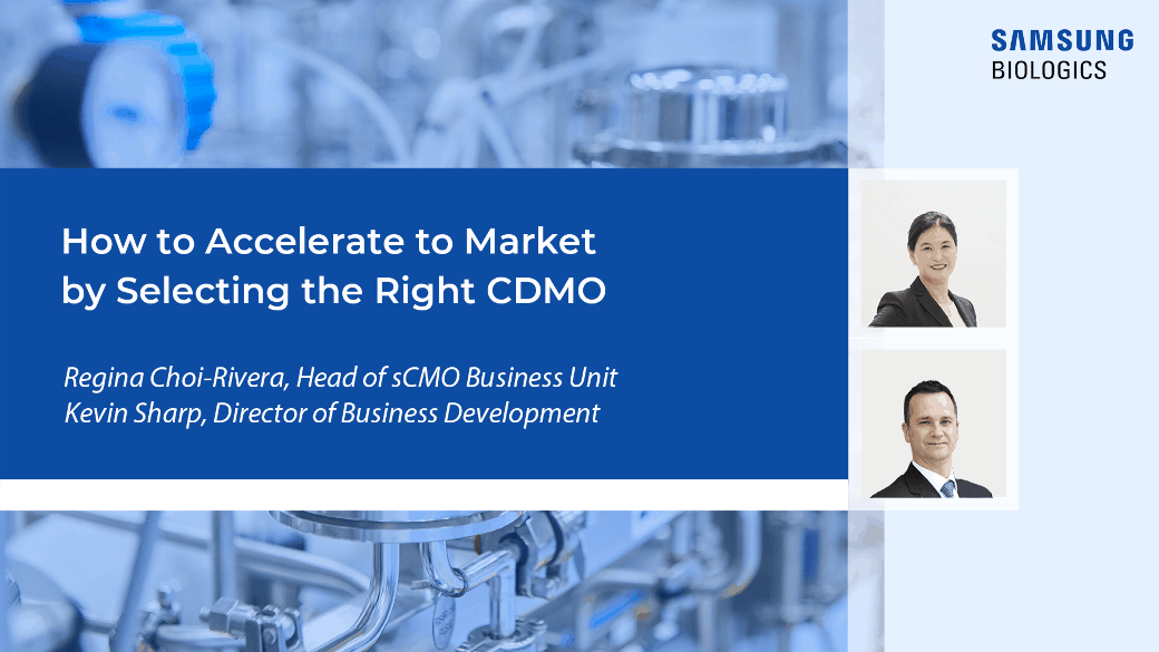 CPhI WW 2019 | Speaker Session | Selecting The Right CDMO