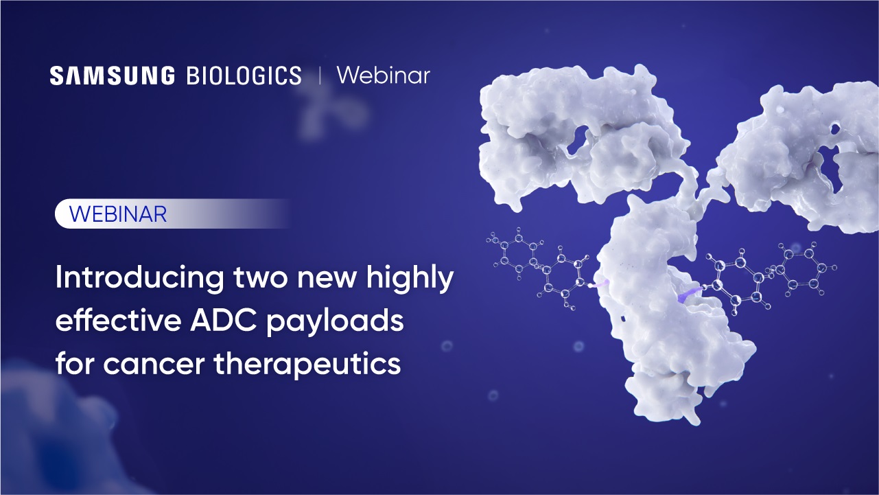 SAMSUNG BIOLOGICS | Webinar

WEBINAR

Introducing two new highly
effective ADC payloads
for cancer therapeutics