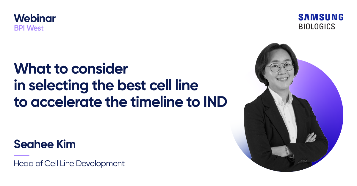 What to consider in selecting the best cell line to accelerate the timeline to IND Image